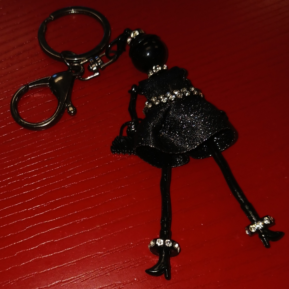 Stylish Lady Keychain